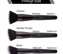Load image into Gallery viewer, Professional 15pcs Black Makeup Brushes