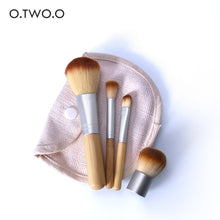 Load image into Gallery viewer, 4PC Bamboo Brush Set